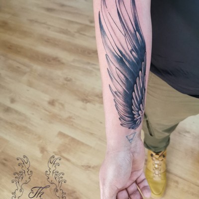 Aripa/wings tattoo